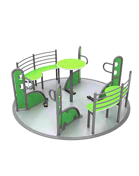 פיברן, מתקני שעשועים מונגשים