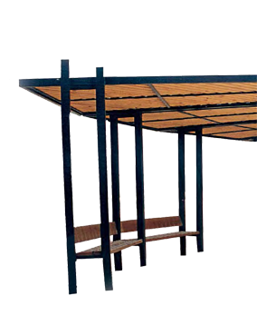 פיברן, פרגולות וסככות הצללה